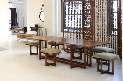 Mura Solid Wood Dining Table