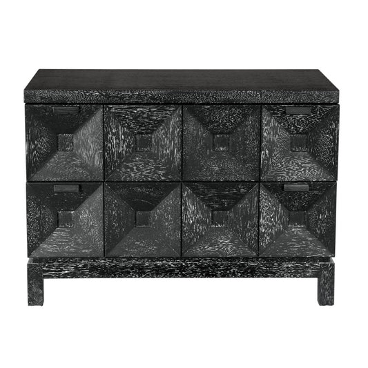 Musashi 2 Drawer, Large, Black Walnut
