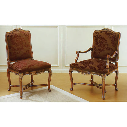 Muslin Side Chair in Brown