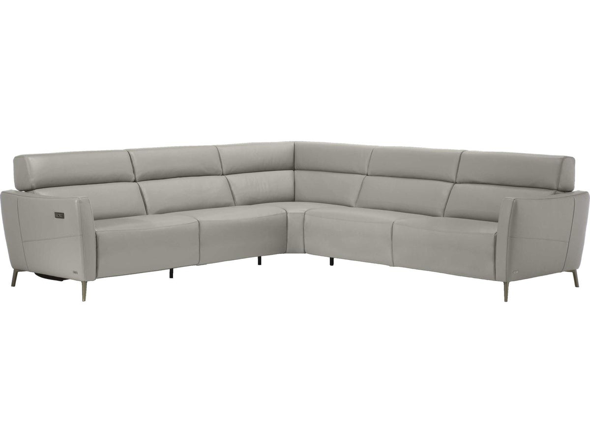 Seattle Leather Sectional Sofa