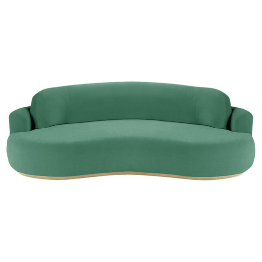 Marie Burgos Design Naked Armless Curved Sofa