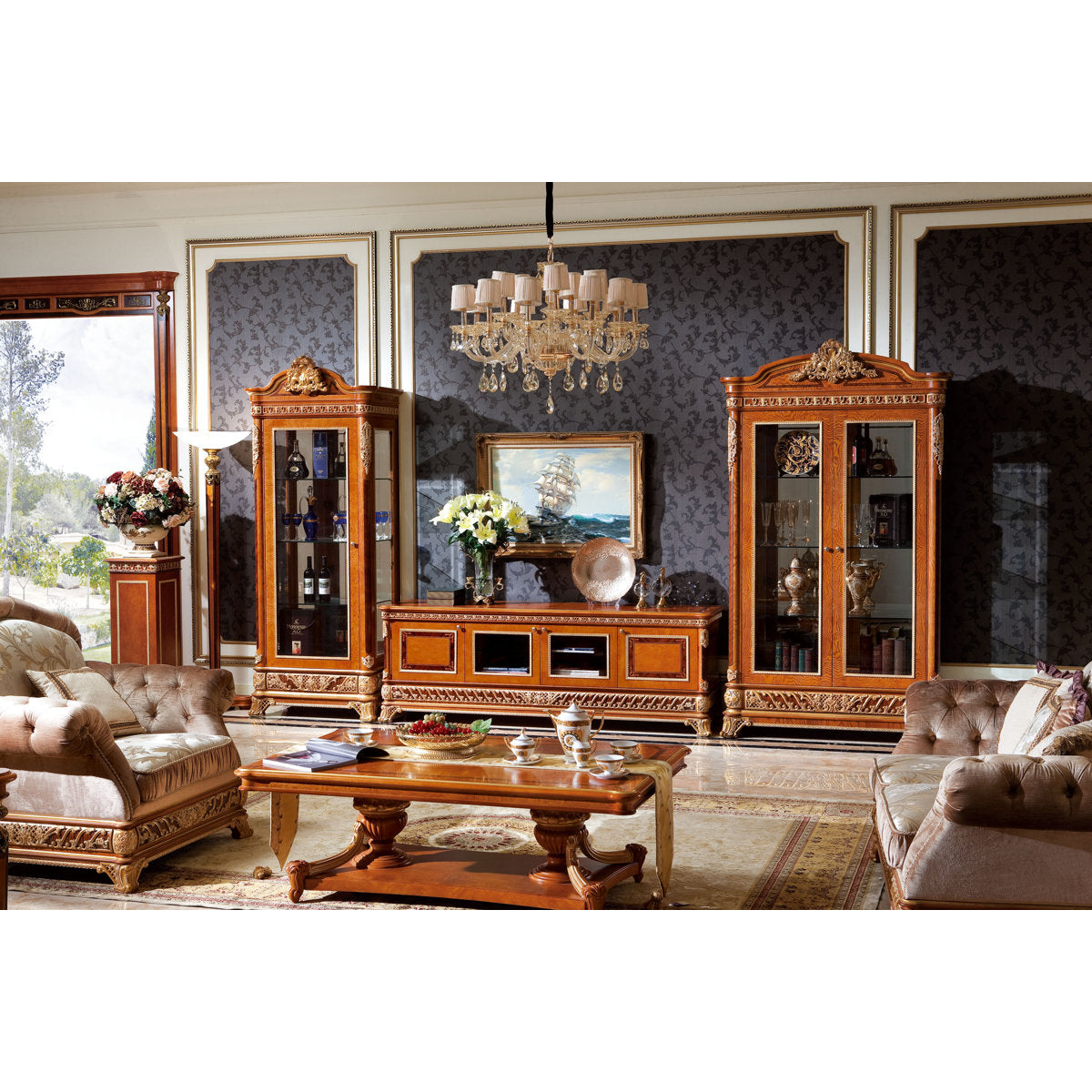 Narcissus Lighted Display Stand