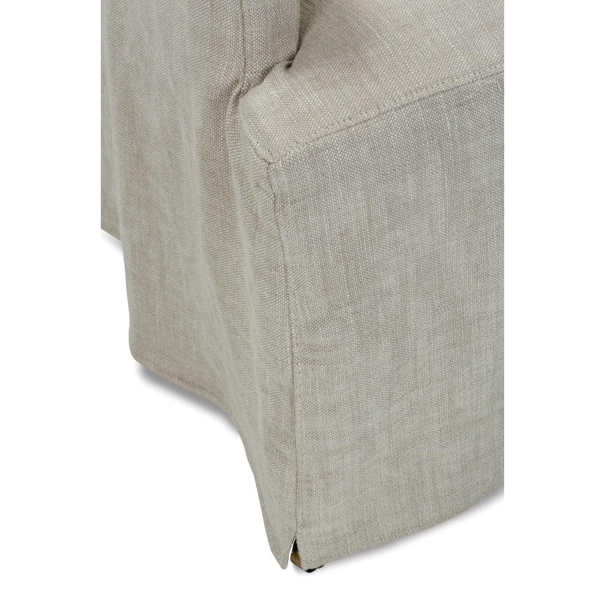 Natural Finch Slipcovered Dining Chair