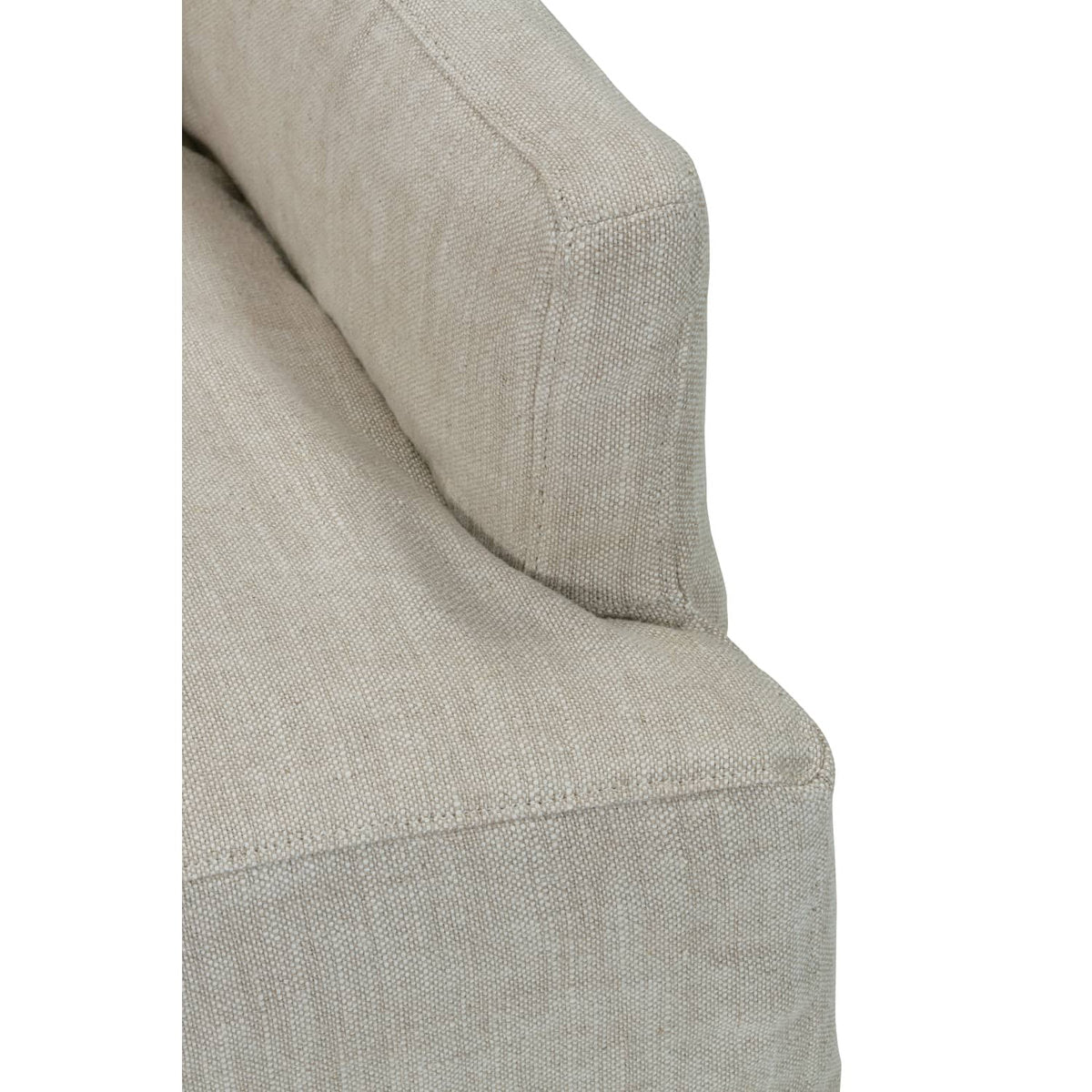Natural Finch Slipcovered Dining Chair