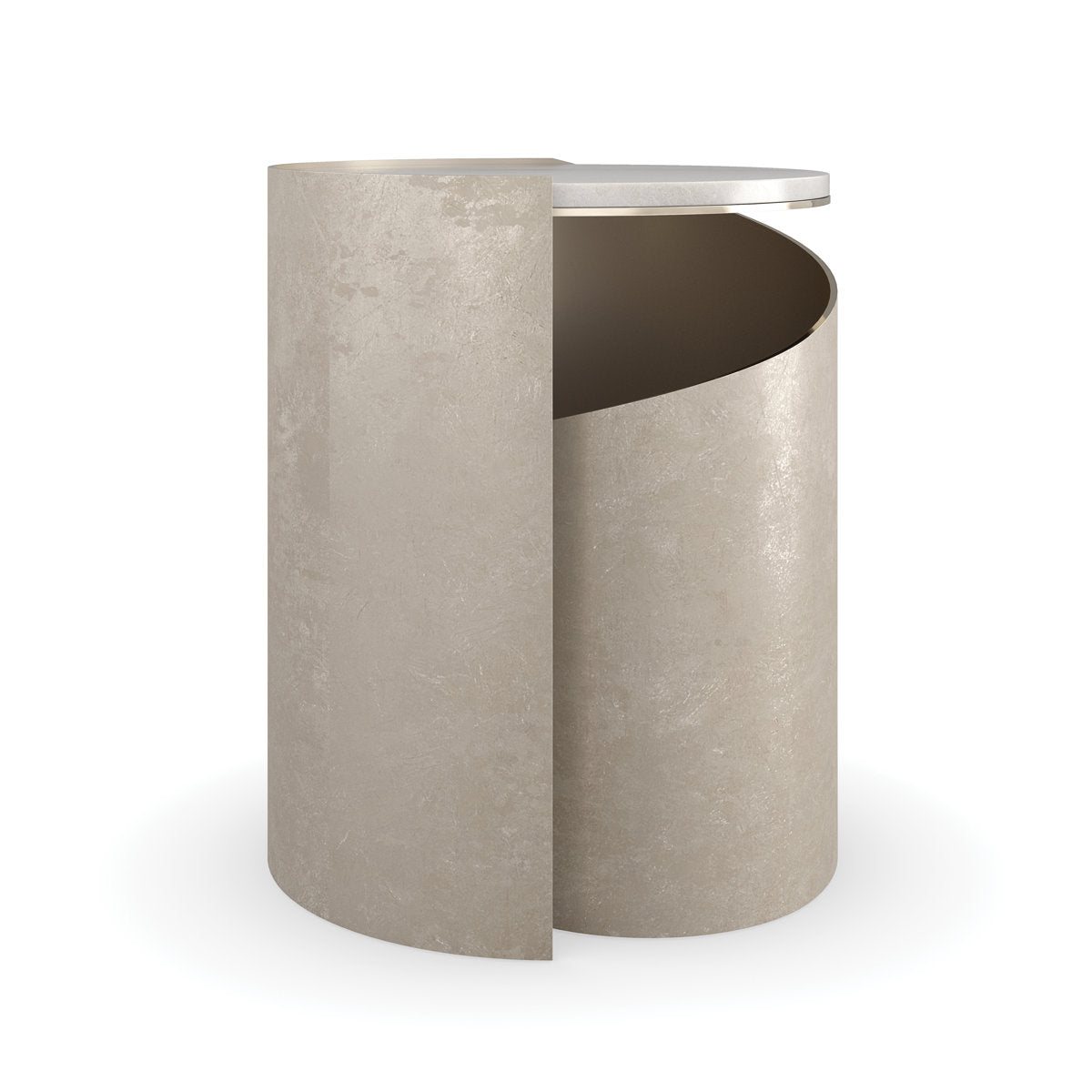 Nautilus Stone End Table