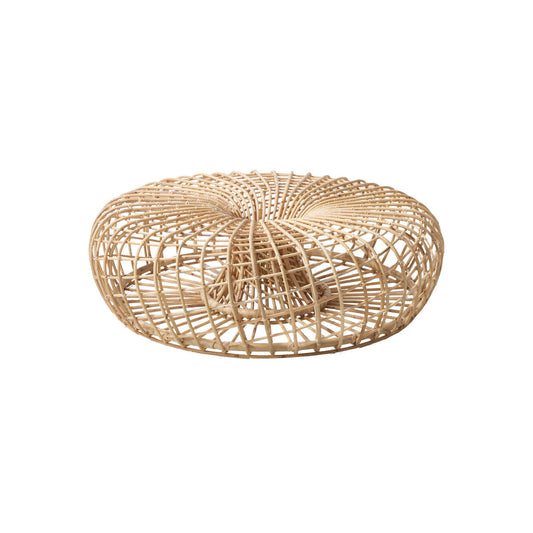 Nest 51.2" Wide Round Pouf Ottoman