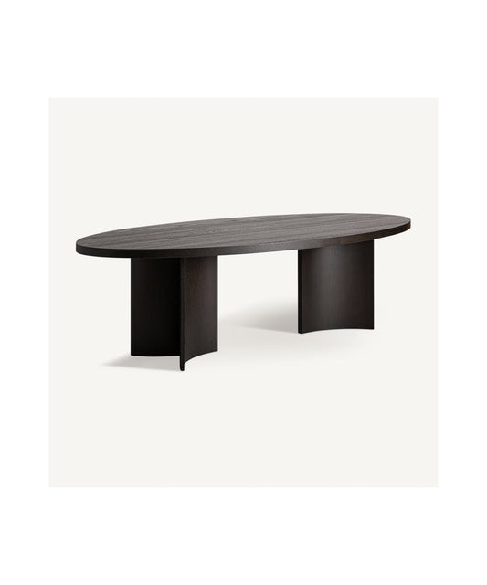 Neuvic Oval Solid Oak Dining Table