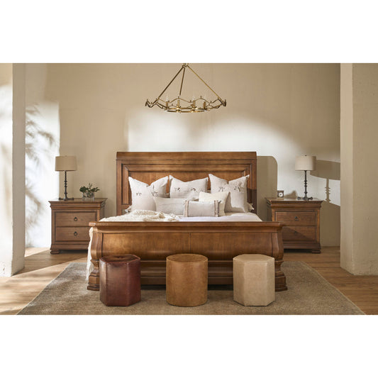 New Lou Solid Wood Bed