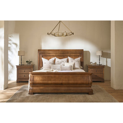 New Lou Solid Wood Bed