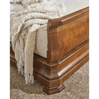 New Lou Solid Wood Bed
