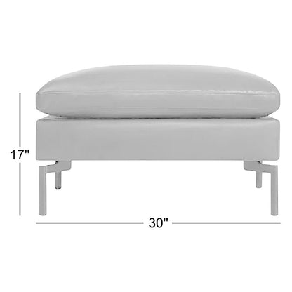 Blu Dot New Standard Leather Ottoman