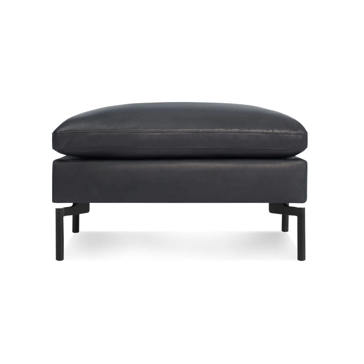 Blu Dot New Standard Leather Ottoman