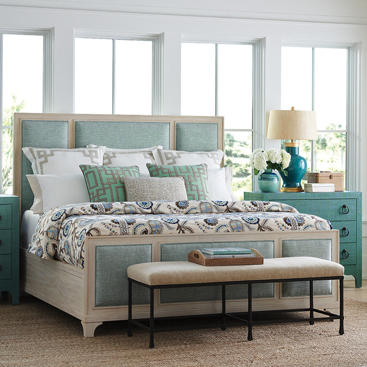 Barclay Butera Newport Upholstered Bed