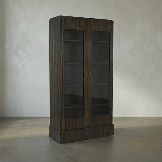 Noho Solid Wood China Cabinet