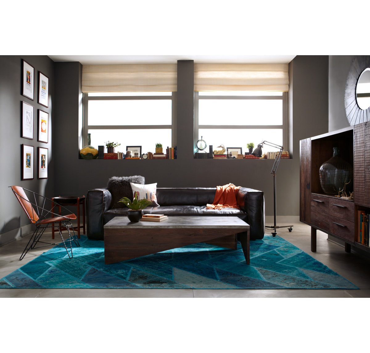 Four Hands Nolita Leather Sofa