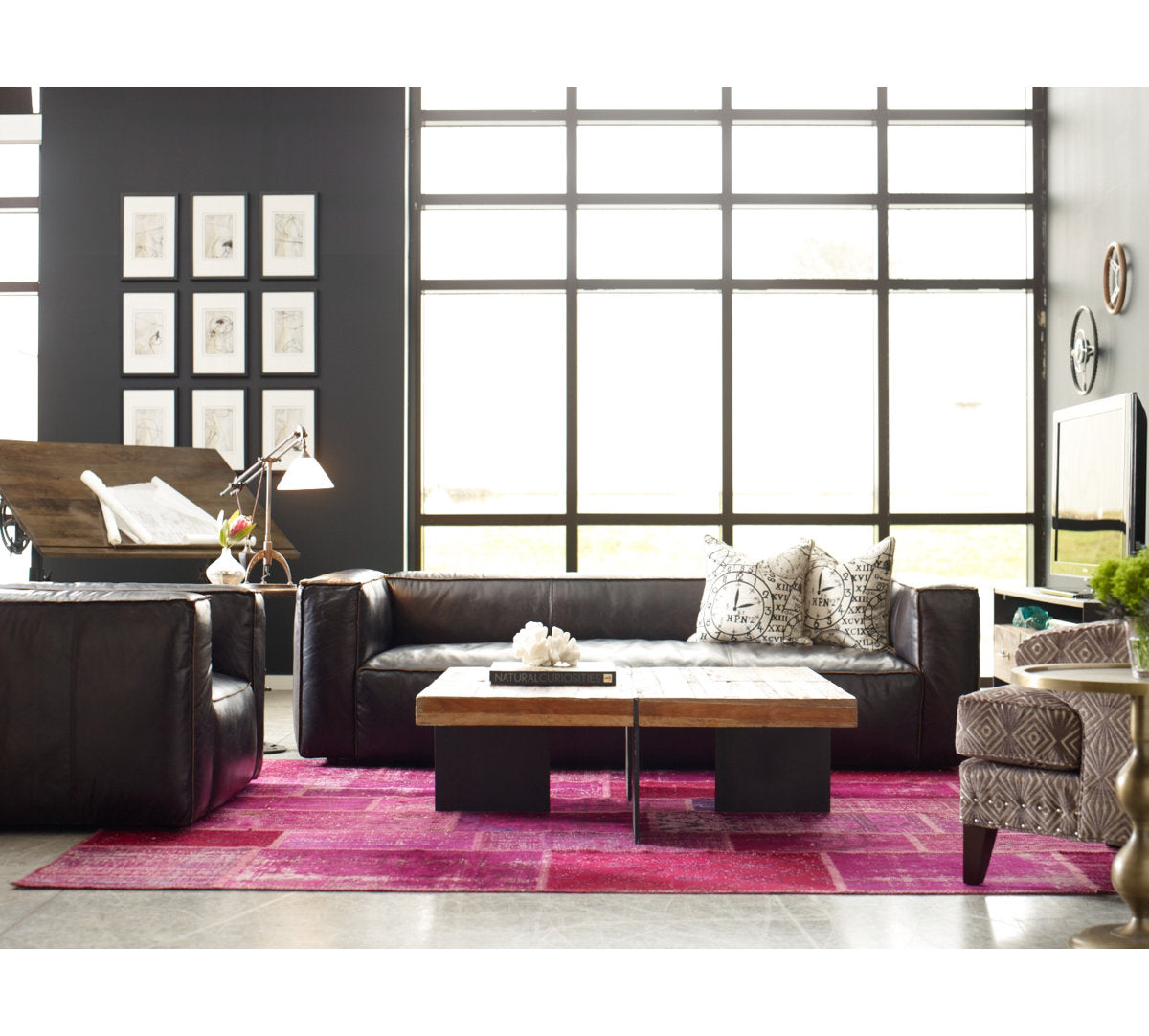 Four Hands Nolita Leather Sofa