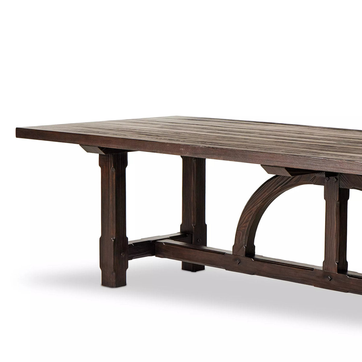 Norene Pine Wood Dining Table