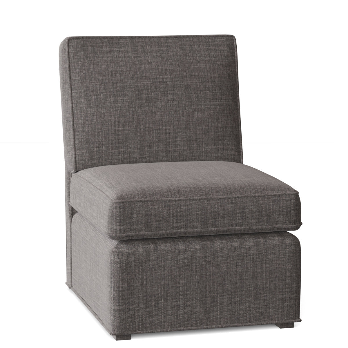 Nyssa Slipper Chair Chair with Ottoman