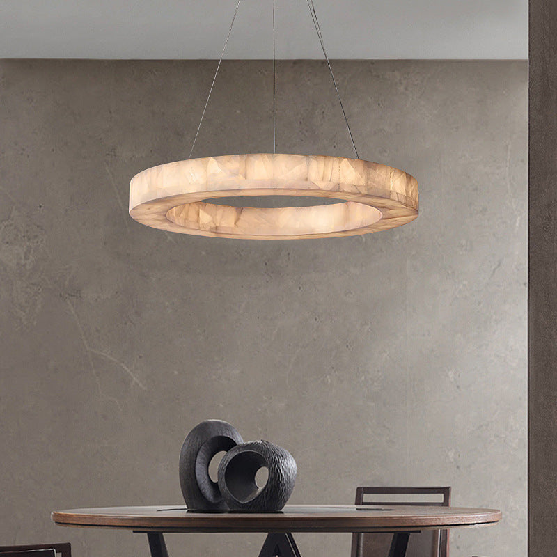 Rivage Calcite Round Chandelier