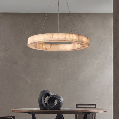 Rivage Calcite Round Chandelier