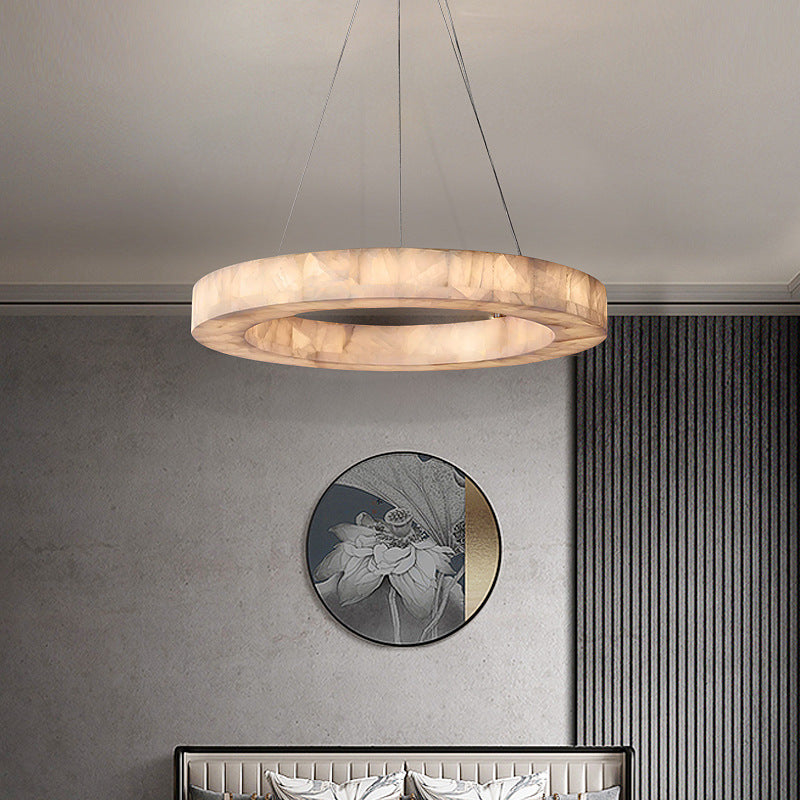 Rivage Calcite Round Chandelier