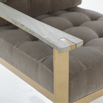 Sonder Living Oakland Kelly Hoppen 285 Wide Tufted Armchair