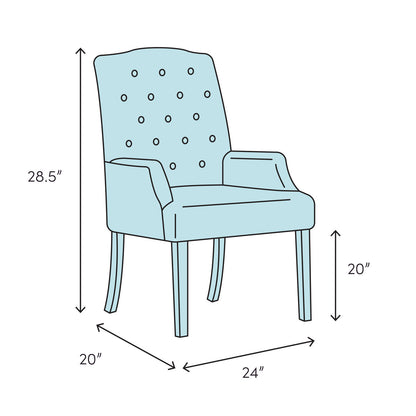 Oakland Leather Arm Chair