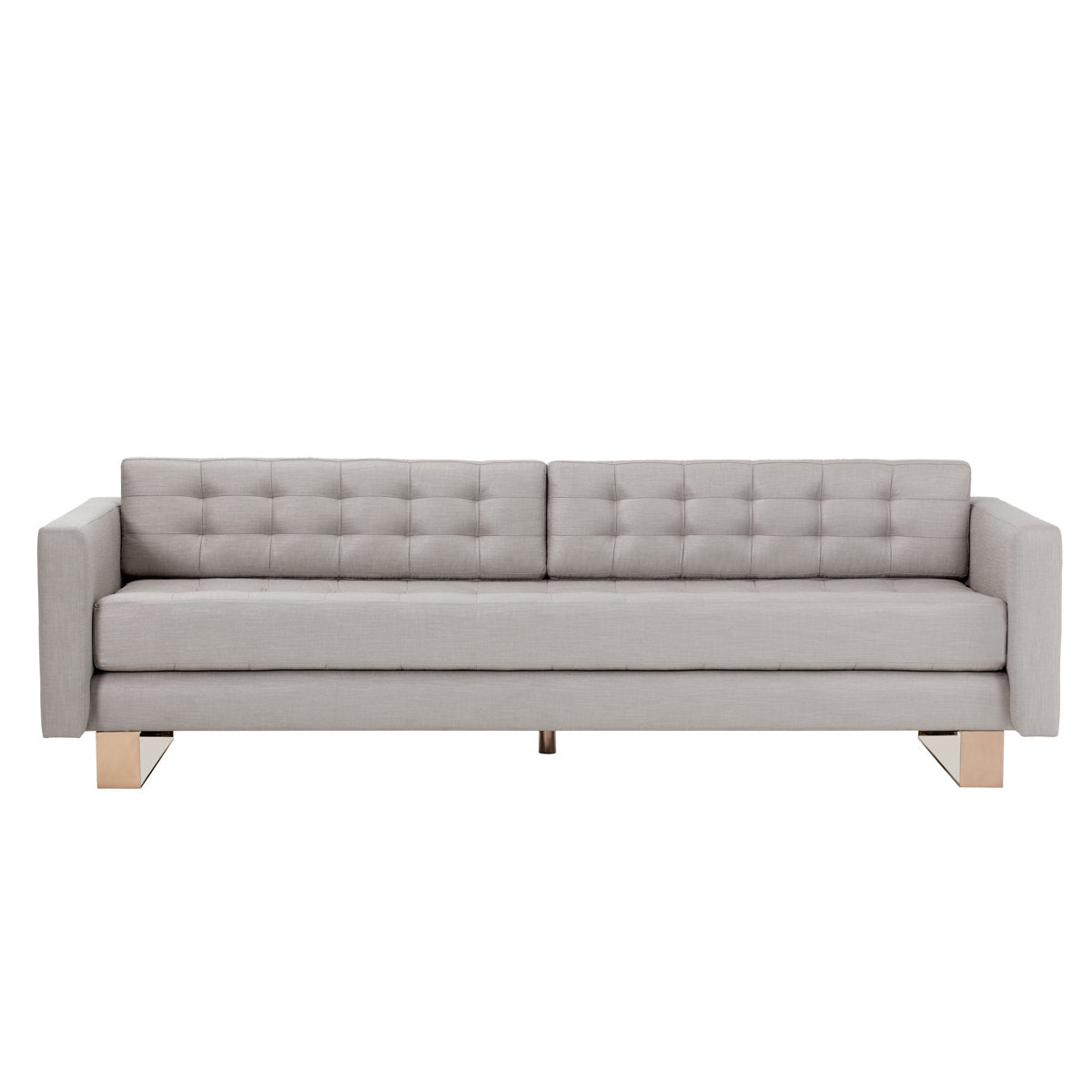 Sonder Living Kelly Hoppen 905 Linen Square Arm Sofa