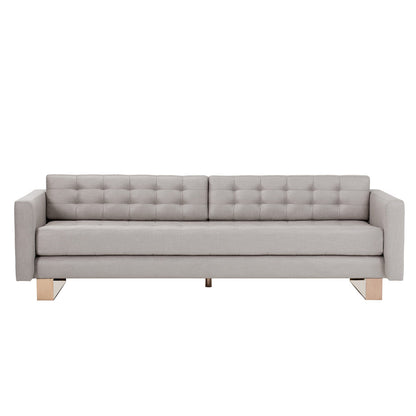 Sonder Living Kelly Hoppen 905 Linen Square Arm Sofa
