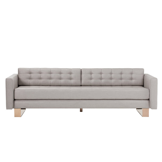Sonder Living Kelly Hoppen 905 Linen Square Arm Sofa