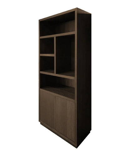 Oroa Oakura Solid Wood 87 H X 39 W Standard Bookcase