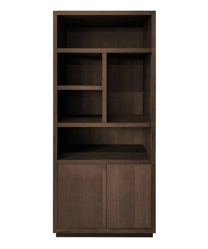 Oroa Oakura Solid Wood 87 H X 39 W Standard Bookcase
