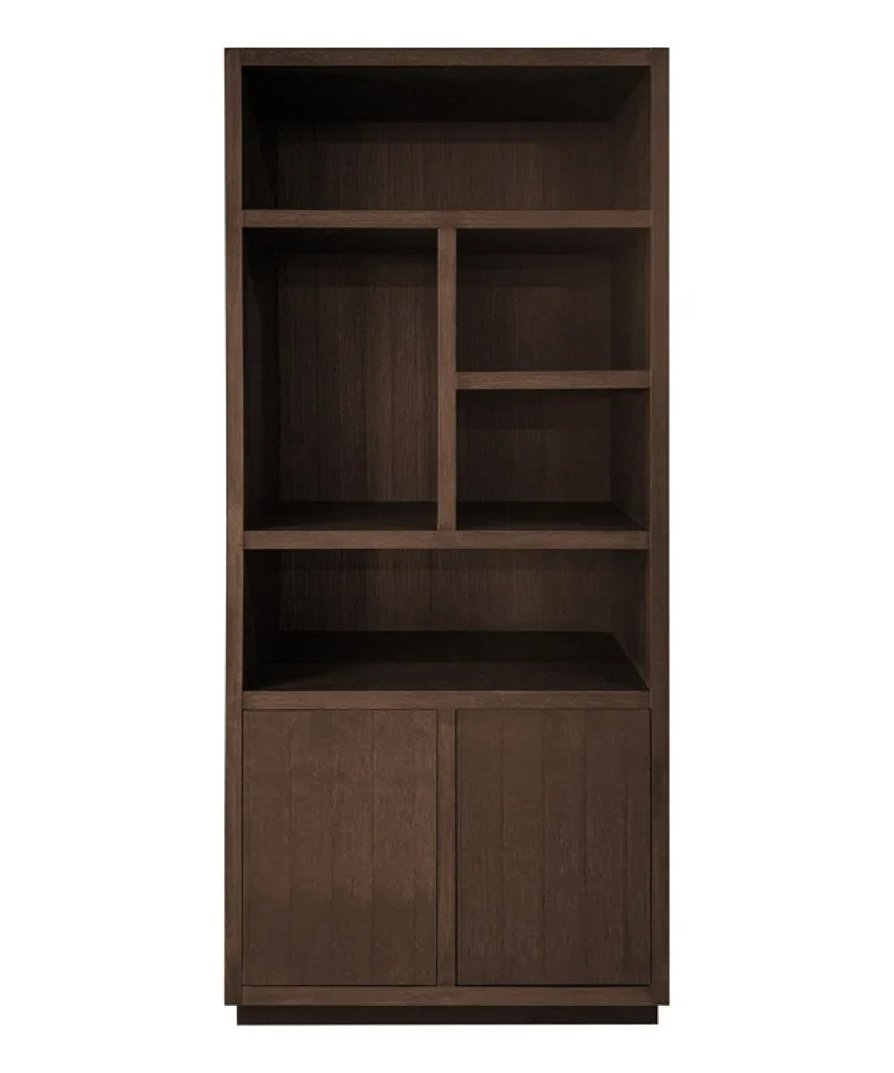 Oroa Oakura Solid Wood 87 H X 39 W Standard Bookcase