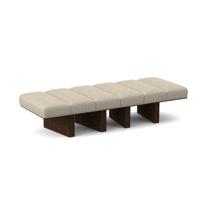 Ambella Oblique Upholstered Bench