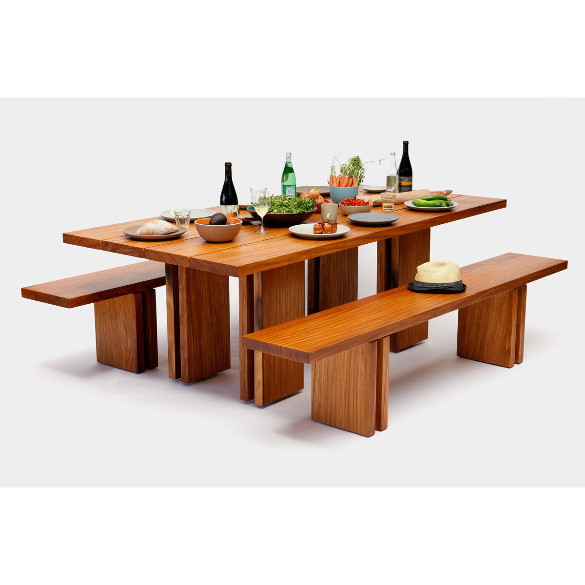 Occidental Solid Wood Dining Bench