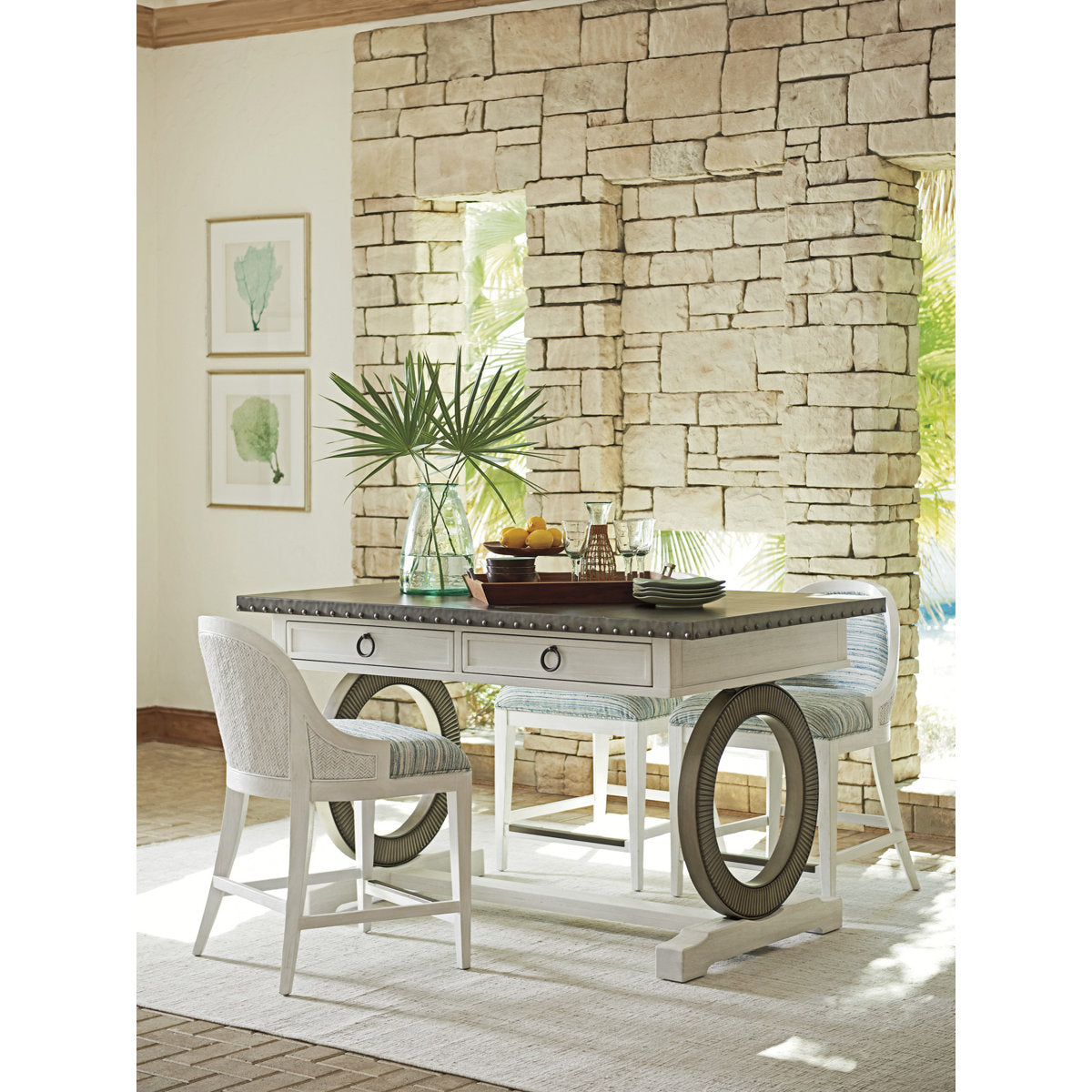 Ocean Breeze Sawgrass Bistro Table