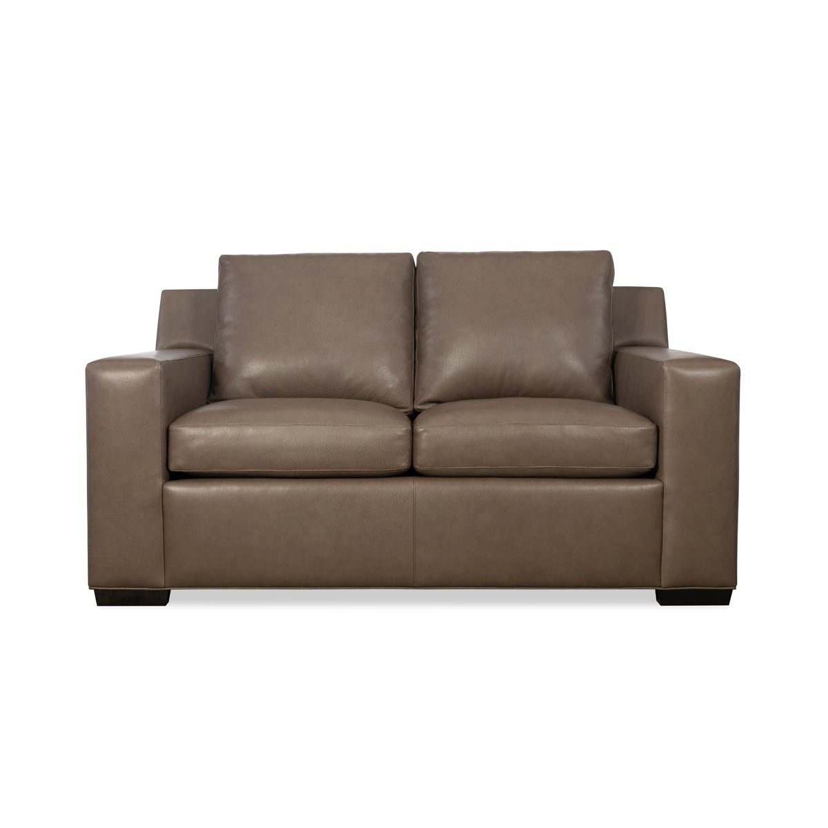 Hancock Moore Octavius 6433 Leather Loveseat