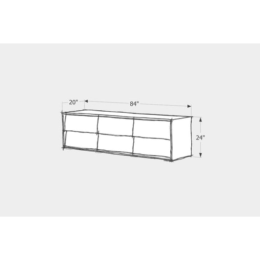 Oliver 6 - Drawer Solid Wood Dresser