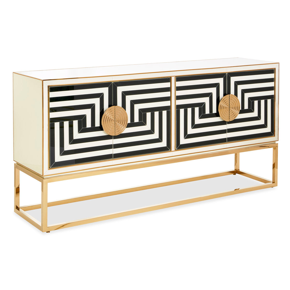 Op Art 64'' W Buffet