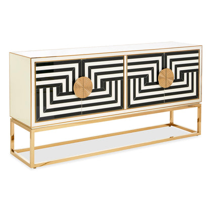 Op Art 64'' W Buffet