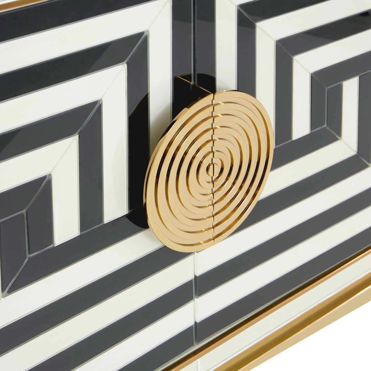 Op Art 64'' W Buffet