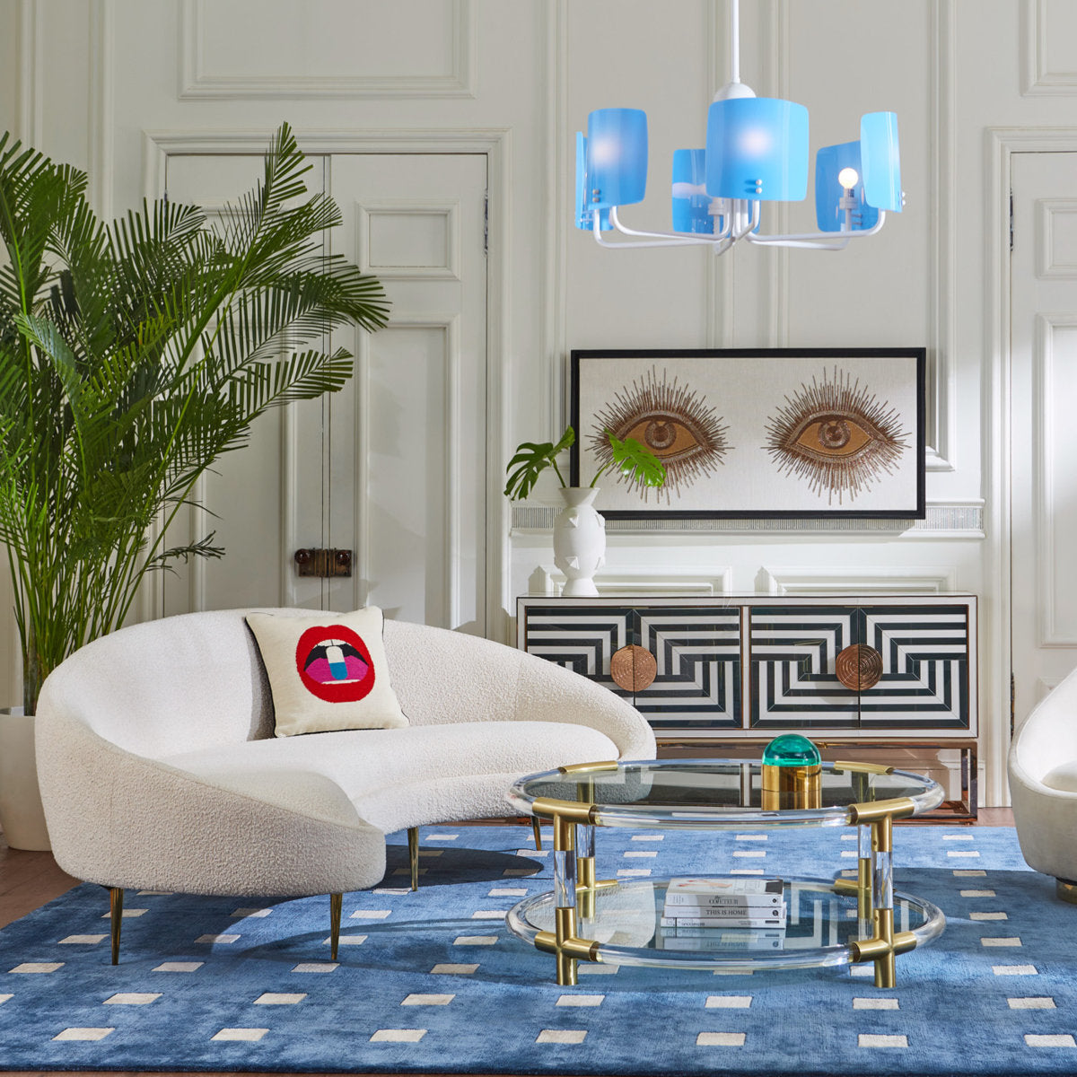 Op Art 64'' W Buffet