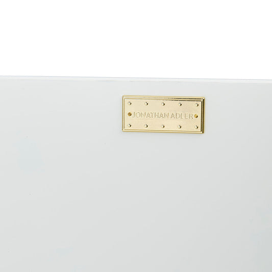Op Art Rectangle Accent Cabinet