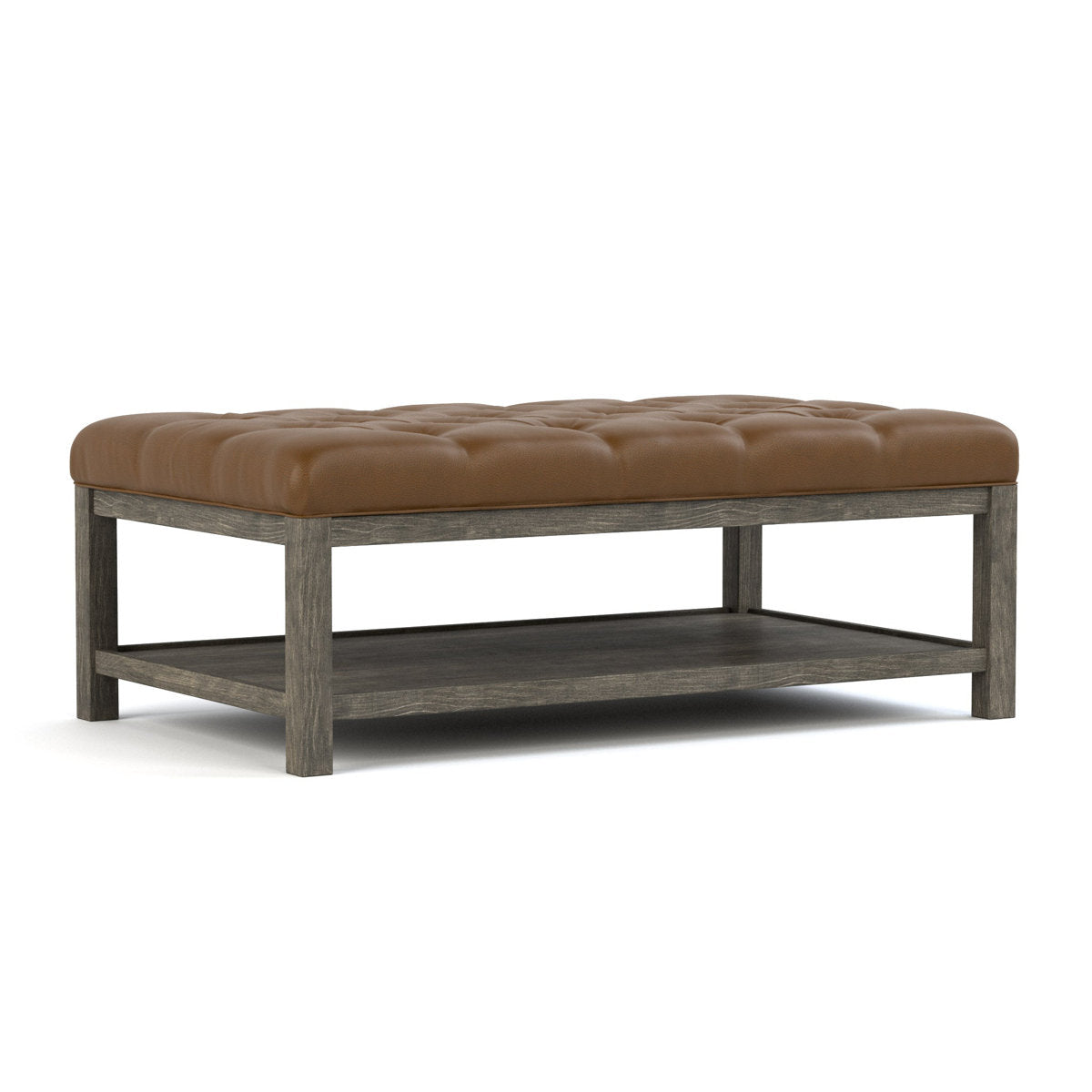 Stickley Origins Tufted Diamond Cocktail Ottoman