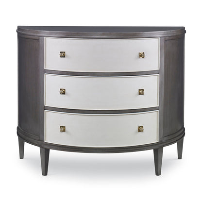 Ambella Orion 3 Drawer Half Circle Accent Chest