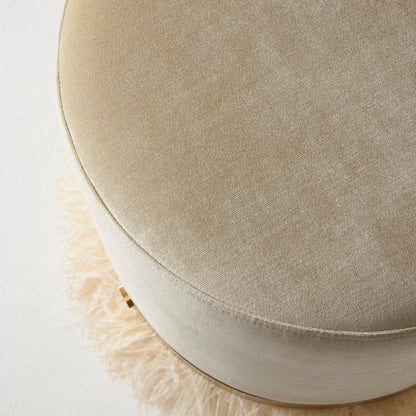 Ngala Trading Co Ostrich Fluff Pouf