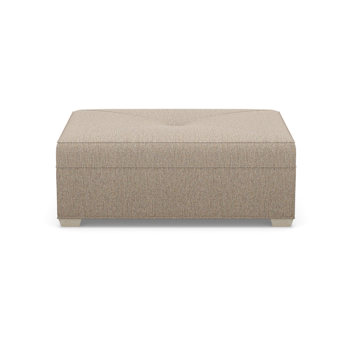 Paul Robert 54 Wide Rectangle Standard Ottoman With Tapered Foot