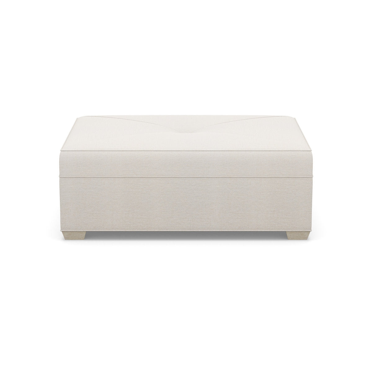 Paul Robert 54 Wide Rectangle Standard Ottoman With Tapered Foot