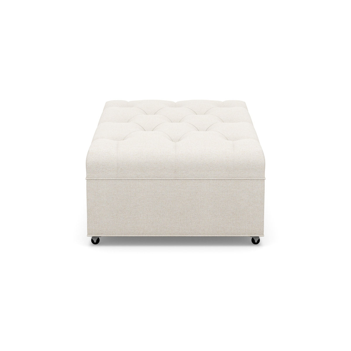 Paul Robert 54 Wide Rectangle Standard Ottoman With Casters