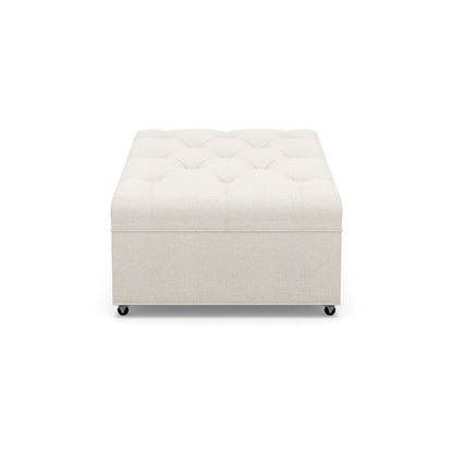 Paul Robert 54 Wide Rectangle Standard Ottoman With Casters